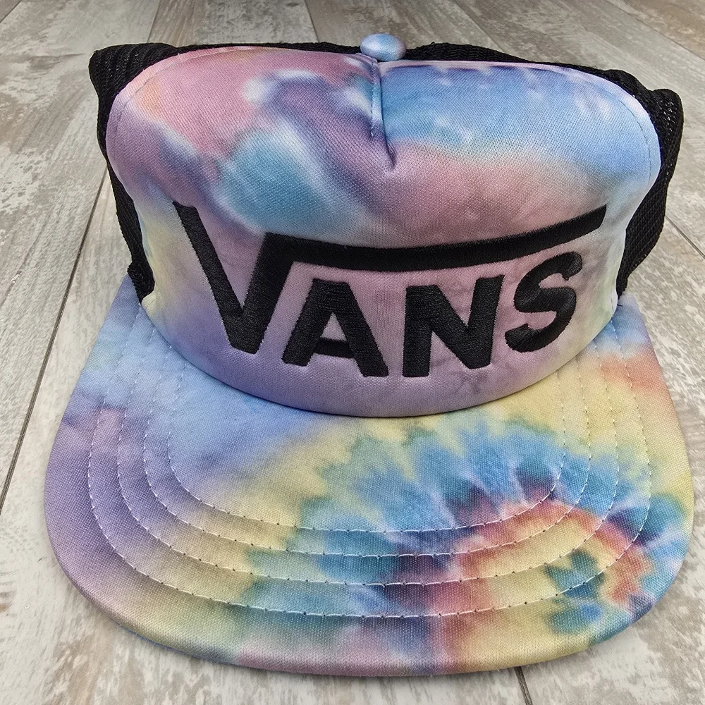 Vans Beach-It Tie-Dye Trucker Hat - Picture 6 of 6